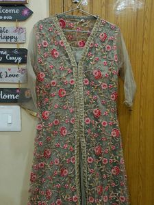 Embroiderd Partywear Gown....