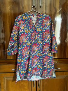 Floral Print Kurta Set