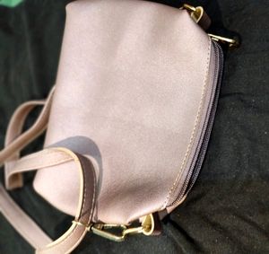 Dusty Rose Crossbody Bag