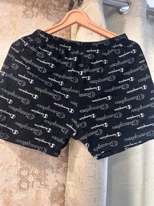 Champion Print Shorts, Waist- 30
