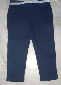 Navy Capri Pants