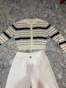Jeans And Sweater Set