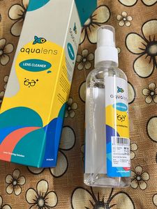 Aqua lens cleaner