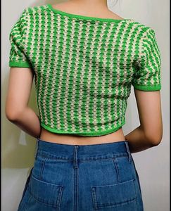 Zara Green Strips