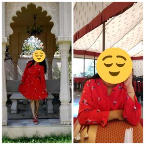 fTW01 Knee Length Dress (S) Bust 34-35