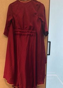 Maroon Ethnic Kurta