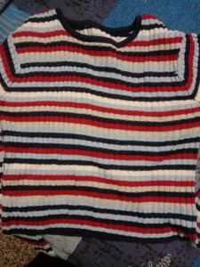 Woolen Crop Top