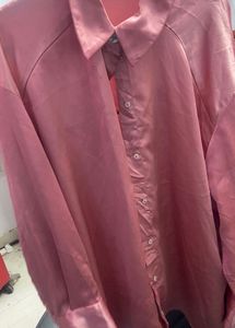 Zara Pink Shirt oversized