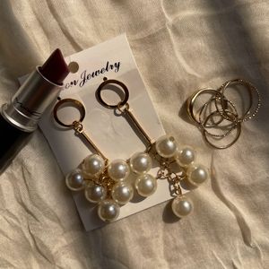 Pearl Drop Earrings