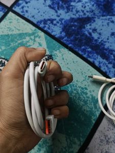White USB Charging Cables