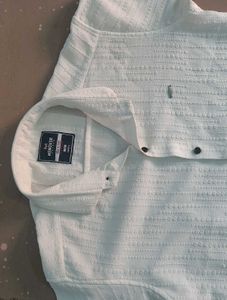 Full Sleeve Shirt White Colour (Size M)