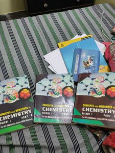3 Chemistry Books - Sri Chaitanya