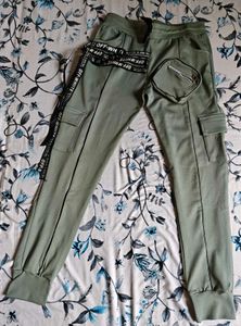 Synthetic Cargos In Joggers Style