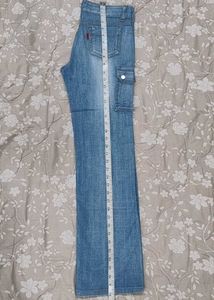 Gee 5 Denim Cargo Pants