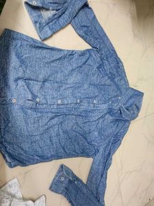 Blue Long Sleeve Shirt