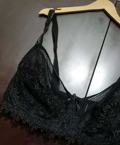 Black ⚫ Net Design Bra for 44 Bust