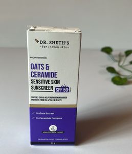 Dr. Sheth's Sunscreen SPF 50