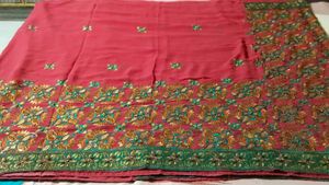 Wedding Wear Sari With Blouse