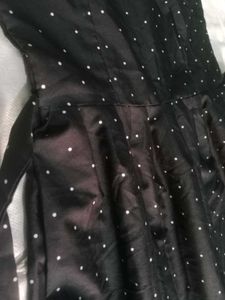 Polka Dot Fit & Flare Dress....