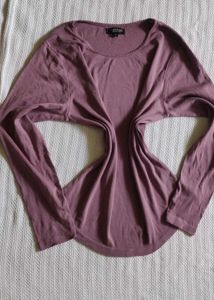 Mauve Long Sleeve Top