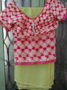 Indian Saree Blouse & Skirt