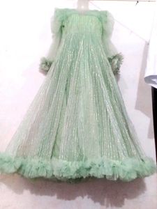 Elegant Green Ethnic Gown