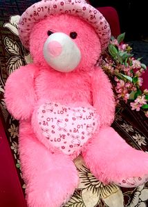 Like New Teddy 🧸 Pink Colour