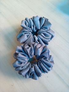 6 Handmade scrunchies❤️❤️