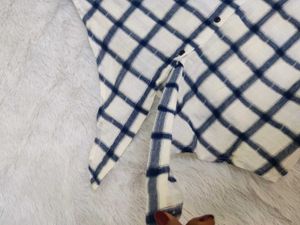 Trendy Checkered Women&#39;s Shirt