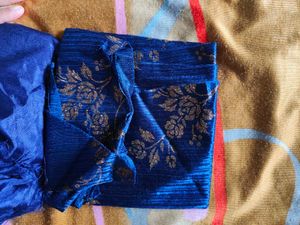 SALE::Blue Embellished Gown