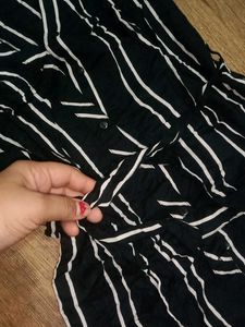 Two Piece Striped Co-ord Set