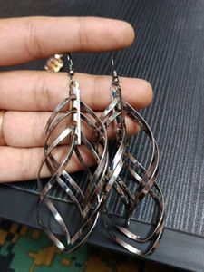 Silver Statement Earrings