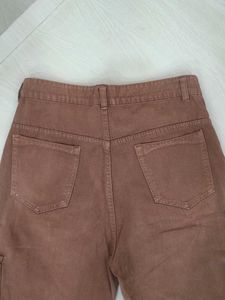 Brown Baggy Cargo Pants