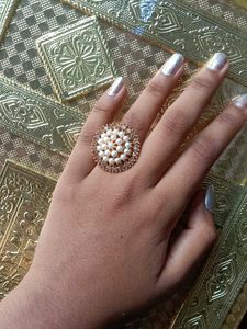 &#34;Elegant Multi-Stone Sparkling Ring – Perfect Stat