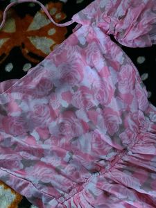 Floral Pink Dress