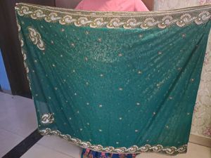 Heavy Work Beautiful Saree