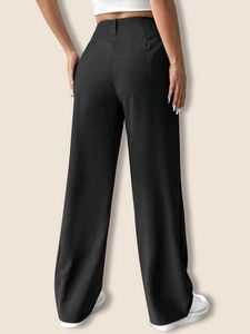 Wide Leg Black Pants