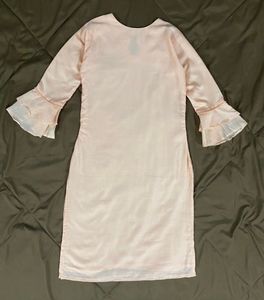 Trendy Peach Kurta