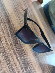 Oversized Black Sunglasses