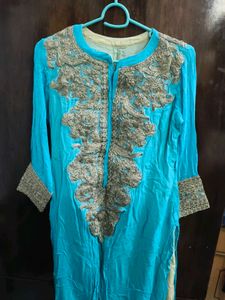 Elegant Embroidered Kurta