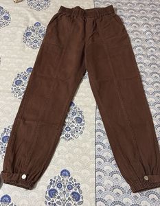 Brown joggers