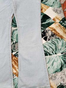 Light Wash Flare Leg Jeans