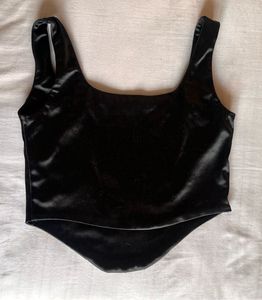 black corset top