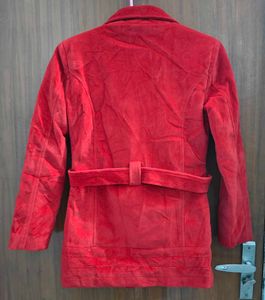Red Velvet Coat