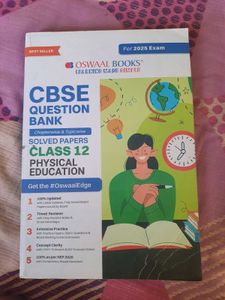 CLASS 12 PHYSICAL EDUCATION