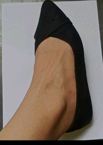 White casual shoe.