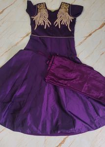 Gorgious Purple💜Ethenic Wear