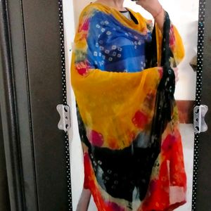 Chiffon Bandhani Dupatta