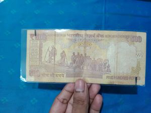 786 🍀500 Rupees Old Note, Rare Collectable