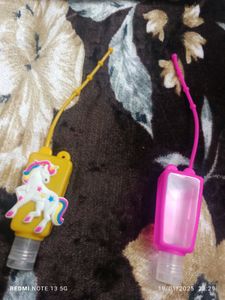 Mini Sanitizer Bottles Chain